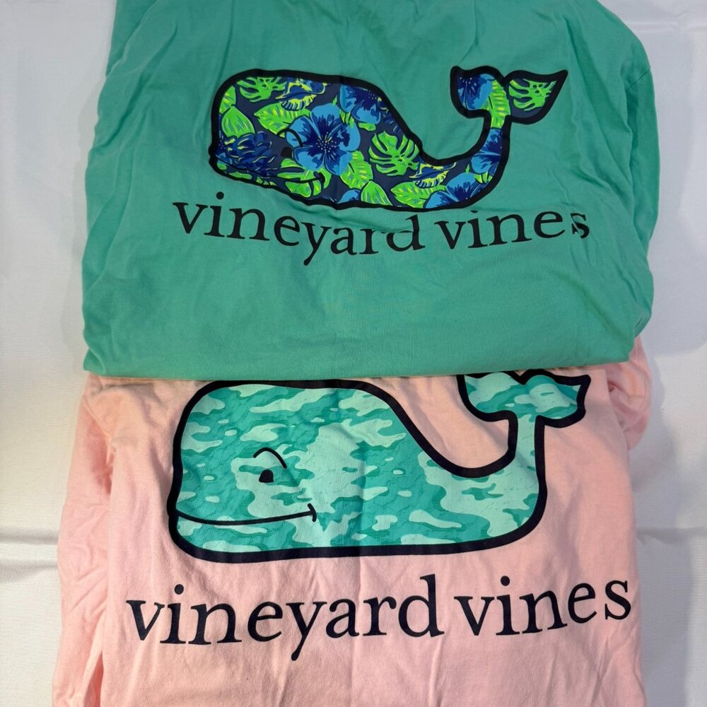 Vineyard Vines Long-Sleeve T-shirts- Mens Size Large
